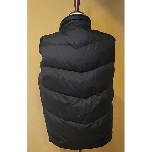Haute Route Black Pink Down Filled Puffer Vest Womens Large Pockets HRPC6 EUC - Picture 2 of 9